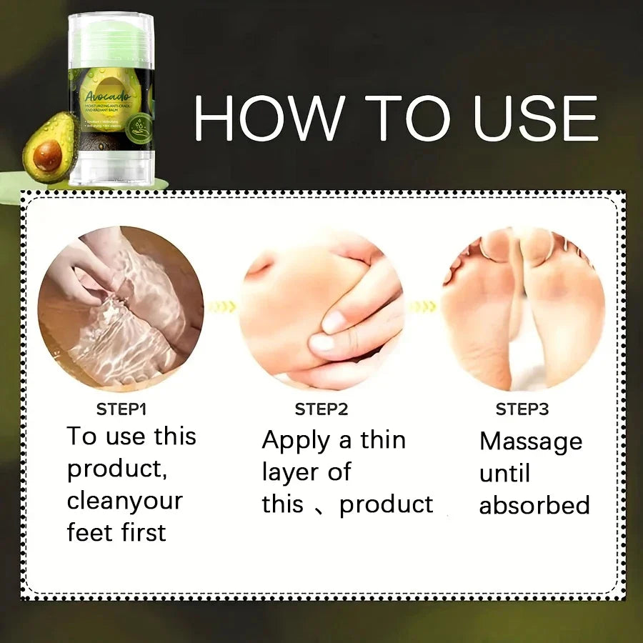 Avocado Hand & Foot Moisturizing Cream – Dry Skin Care Hand & Foot Cream Qme