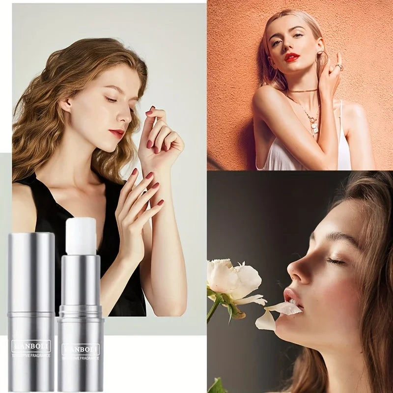 Solid Perfume for Men & Women – Portable Long-Lasting Scent Solid Perfume Bar Qme