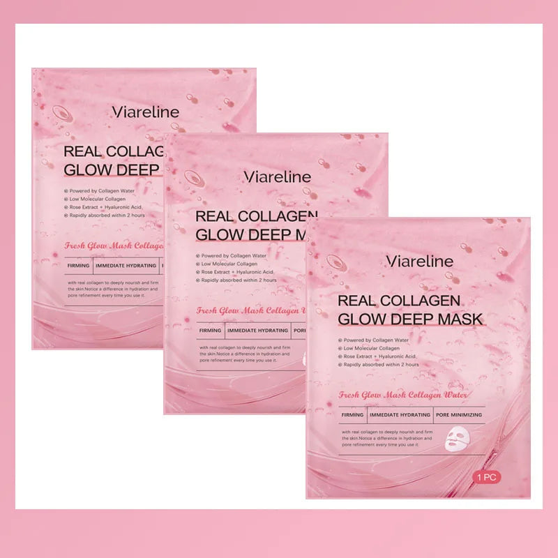 Overnight Collagen Deep Hydrating Mask – Firming & Elasticity Overnight Face Mask Qme 3pc