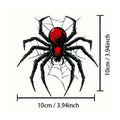 Spider Cartoon Car Sticker Decal | 10cm Auto Decoration Car Decal Sticker Qme Black