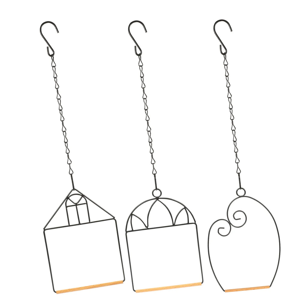 3-Pack Portable Parrot Perch Stand – Indoor Bird Training Rack Bird Perch Stand Qme