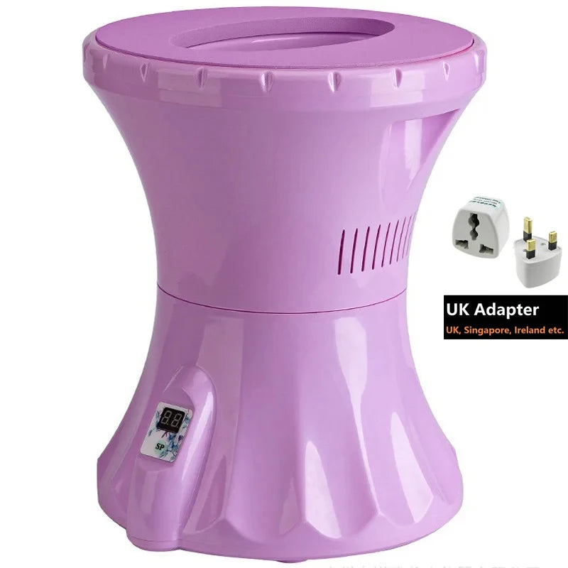 Yoni Steam Seat – Portable Herbal Spa Fumigation Chair Women Herbal Steam Seat Qst 220V UK Plug