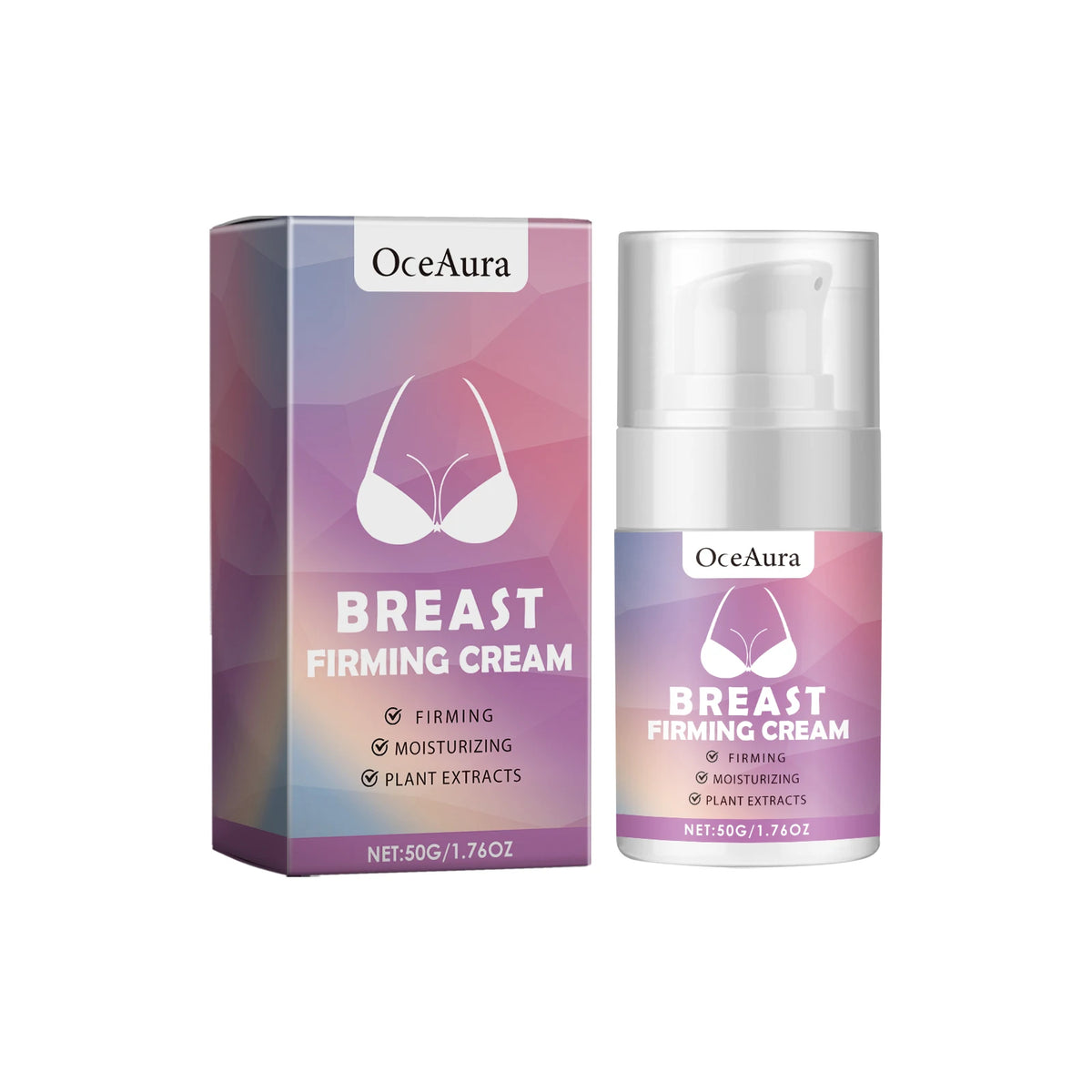 OceAura Breast Firming & Lifting Cream 50g | Bust Care Body Firming Cream Qst 1 PCS