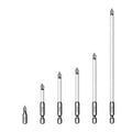 Magnetic Screwdriver Bits Set – Non-Slip Cross Head Alloy Steel Screwdriver Bit Set Qme 6pcs