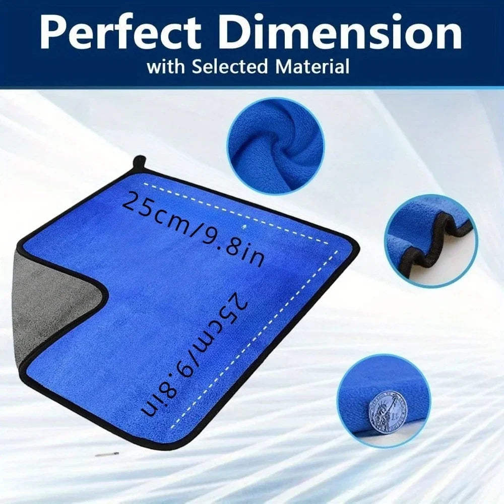 Ultra-Thick Nylon Towels for Car, Kitchen & General Cleaning Cleaning Towels Qme