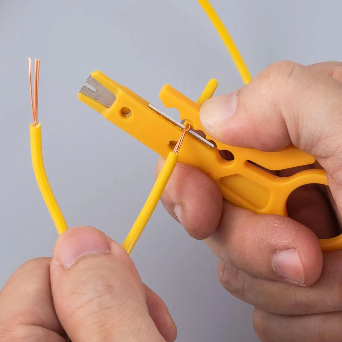 Wire Stripper Finger Loop Cable Cutter & Punch Down Tool Wire Stripper Tool Qme