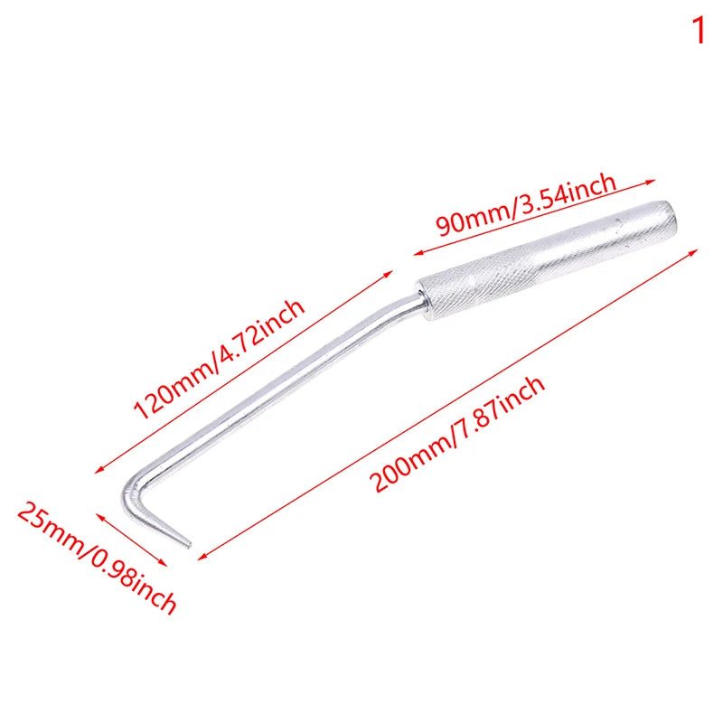 Rebar Tie Wire Twister Hook – Steel Bar Binding Hand Tool Wire Twister Hook Qst 1200mm