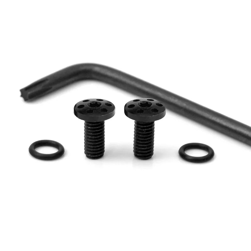CZ 75 SP-01 Stainless Steel Grip Screws – T8 Torx 2-Pack Grip Screws Qst black