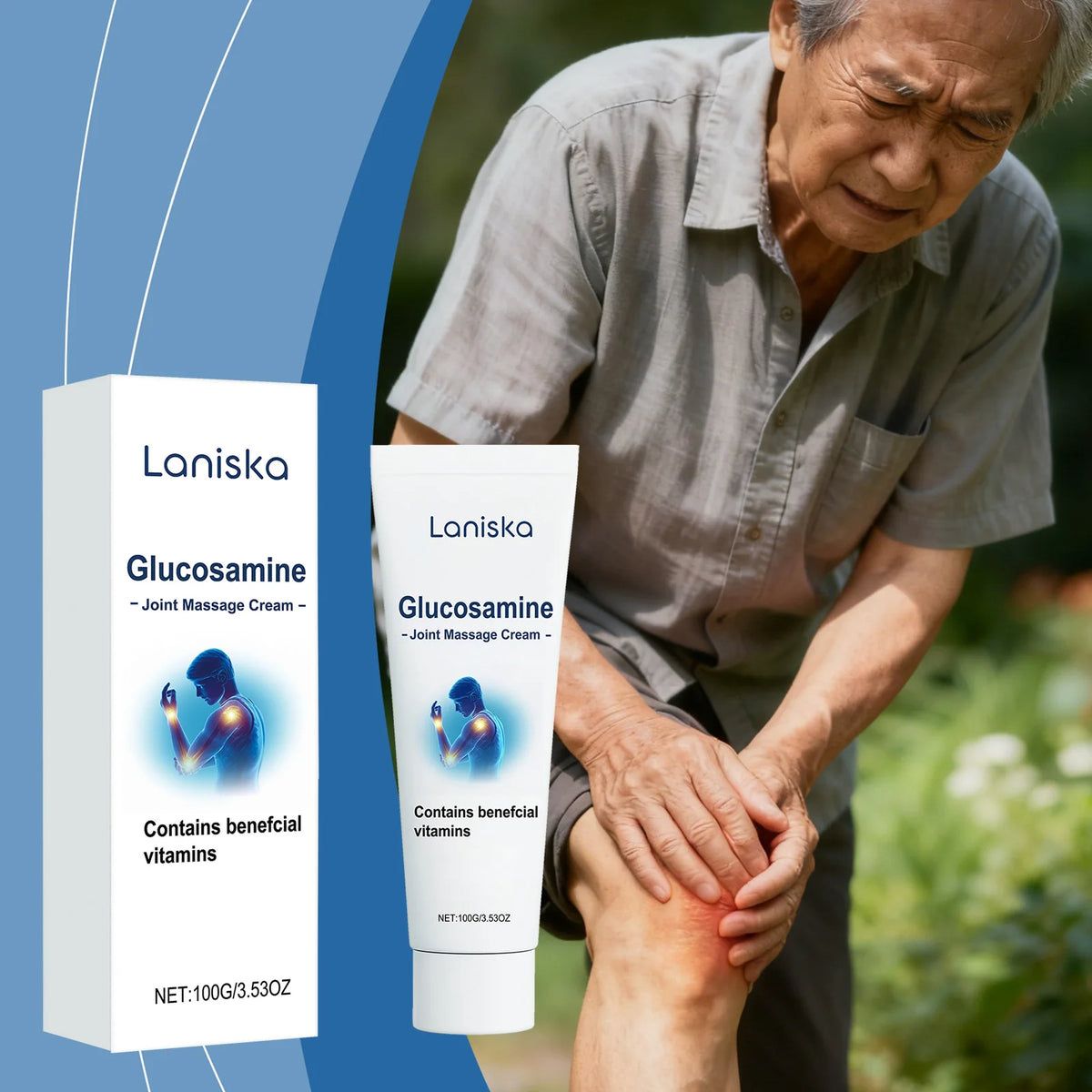 Laniska Joint Care Cream – Soothing Moisturizing Body Cream Body Moisturizer Cream Qst