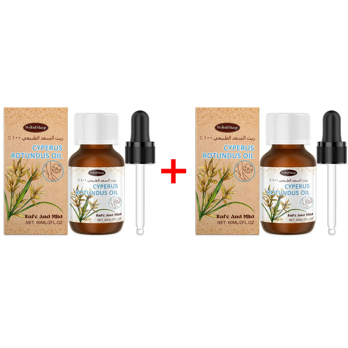 WoodSleep Cyperus Rotundus Hair Inhibition Serum 60-180ml Hair Inhibition Serum Qst 120ml boxed