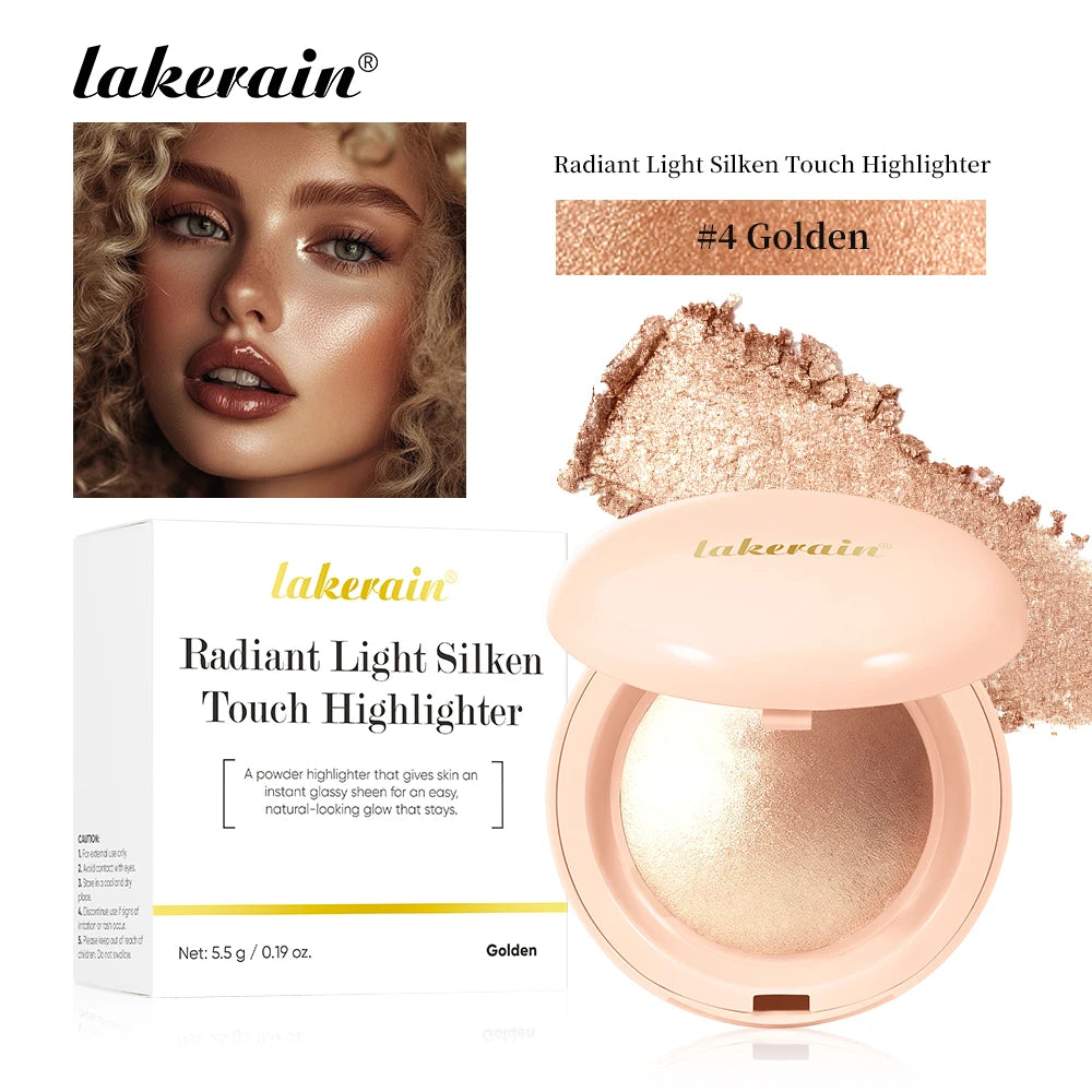 Velvet Highlighter Powder – 3D Brightening & Contouring Highlighter Powder Qst 04