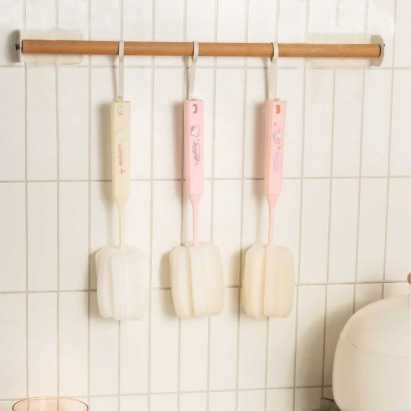 Hello Kitty Kuromi Long-Handle Bottle & Cup Cleaning Brush Bottle Cleaning Brush Qme
