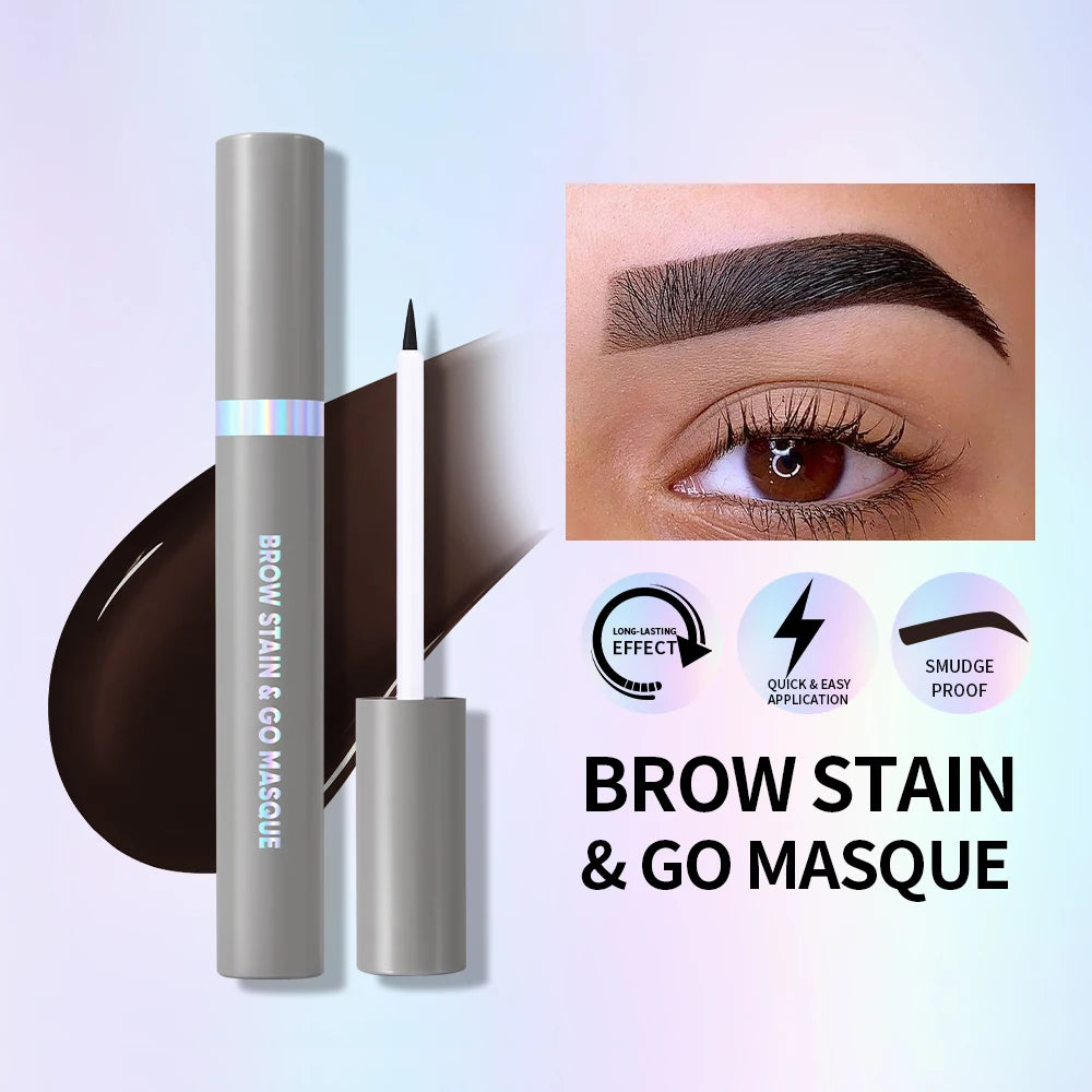 Lakerain Smudge-Proof Eyebrow Coloring Pen – Waterproof Eyebrow Makeup Pen Qst