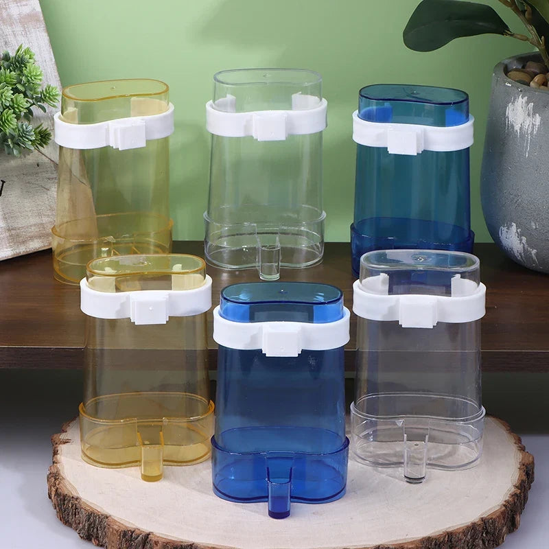 Bird Cage Feeder & Water Dispenser for Parrots & Parakeets 2pk Bird Cage Feeder Qme