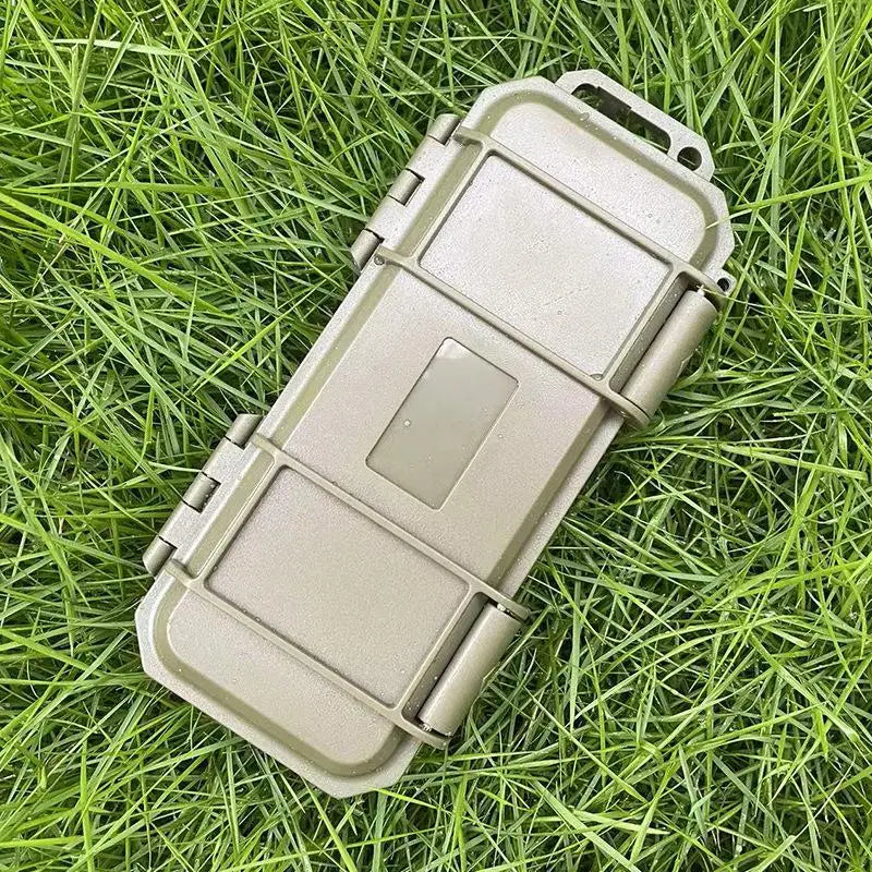 EDC Waterproof Shockproof Sealed Box with Sponge Insert Sealed Storage Case Qst