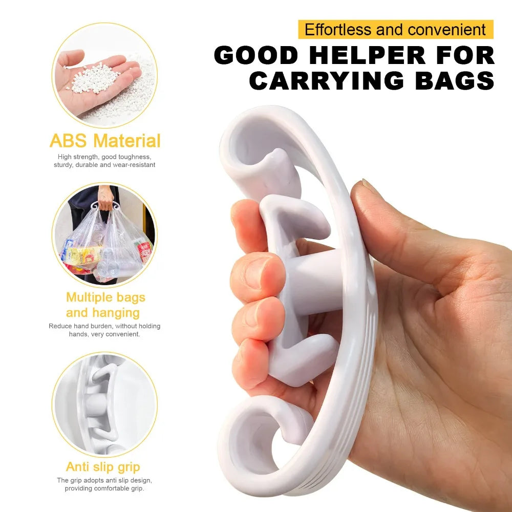Portable Shopping Bag Grip Organizer | Multi-Bag Carrier Bag Carry Handle Qme