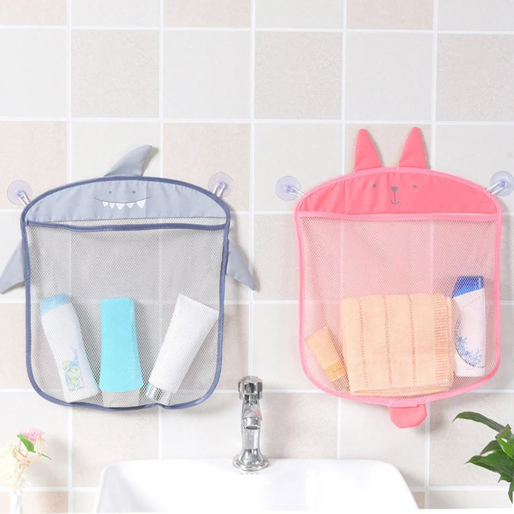Cartoon Colorful Mesh Hanging Storage Basket – Kitchen & Bath Hanging Storage Basket Qme
