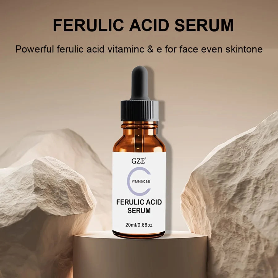 GZE Ferulic Facial Serum – Vitamin C, E & Ferulic Acid Facial Serum Qme