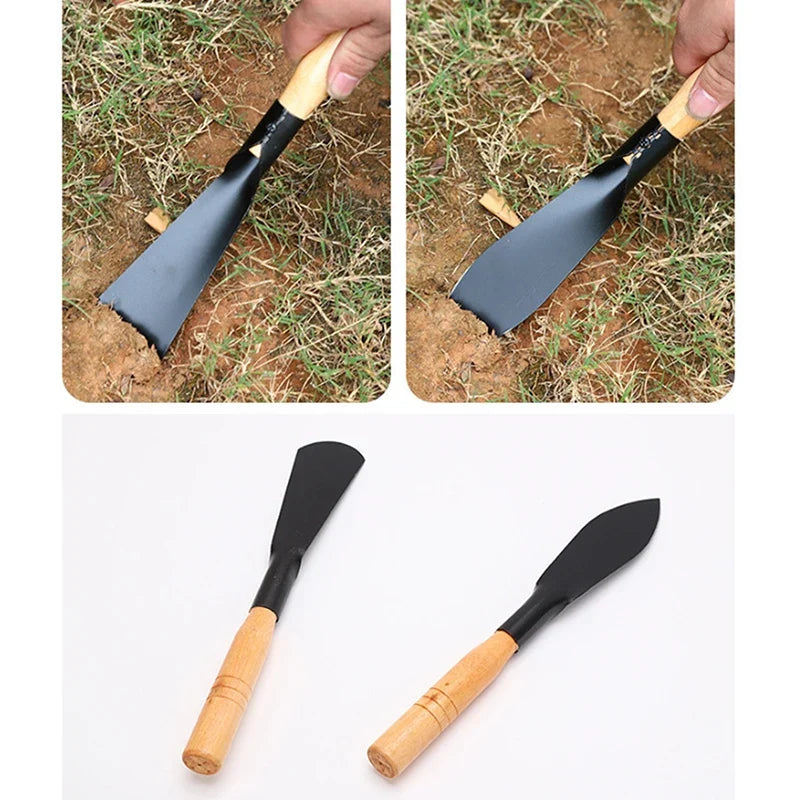Multifunctional Garden Shovel – Manganese Steel Weeding Tool Garden Hand Shovel Qme