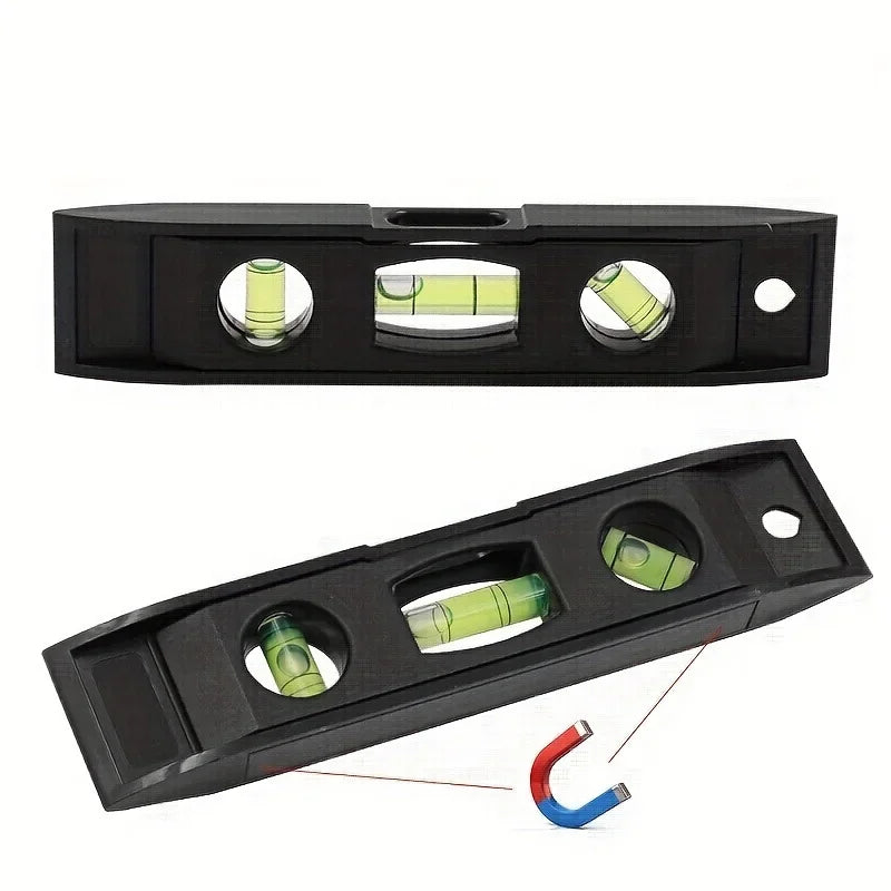 6-Inch Magnetic Multi-Angle Spirit Level | Easy-Read DIY Tool Magnetic Spirit Level Qme