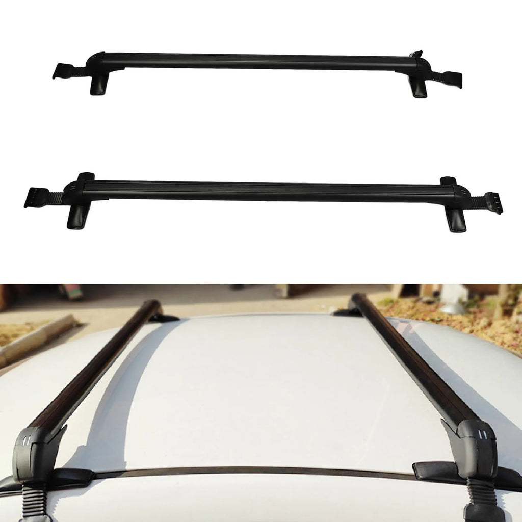 Aluminum Alloy Rooftop Cargo Rack with Protective Pads Rooftop Cargo Rack Qme