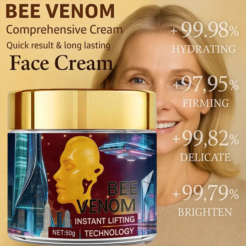Bee Venom Lifting Cream – Retinol, Arbutin & Firming Lifting Face Cream Qme