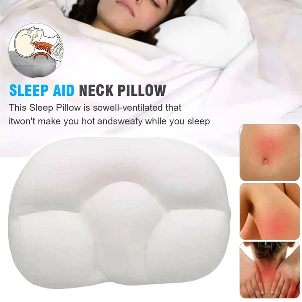 Memory Foam Egg-Shaped Sleep Pillow – Head & Neck Support Memory Foam Pillow Qst