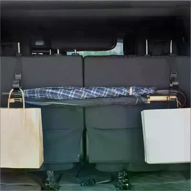 Car Headrest Hook Rear Seat Organizer & Umbrella Holder Car Seat Hook Organizer Qme