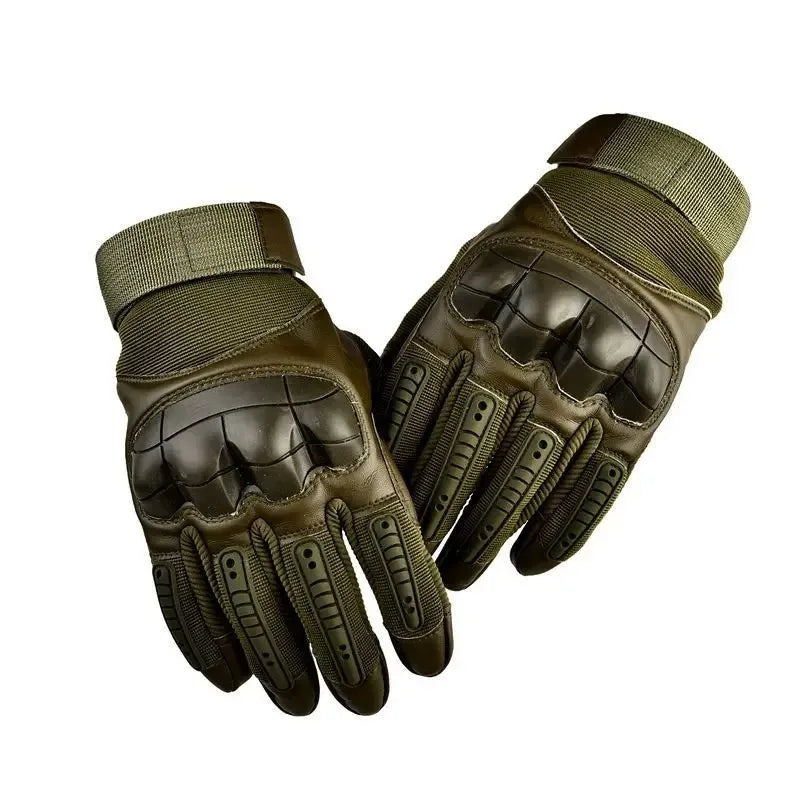 Tactical Full Finger Military Gloves – Anti-Slip Touchscreen Tactical Gloves Qme