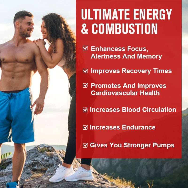 Yimiduk 1500mg Acetyl L-Carnitine 120 Capsules | Energy & Focus Dietary Supplement Qst