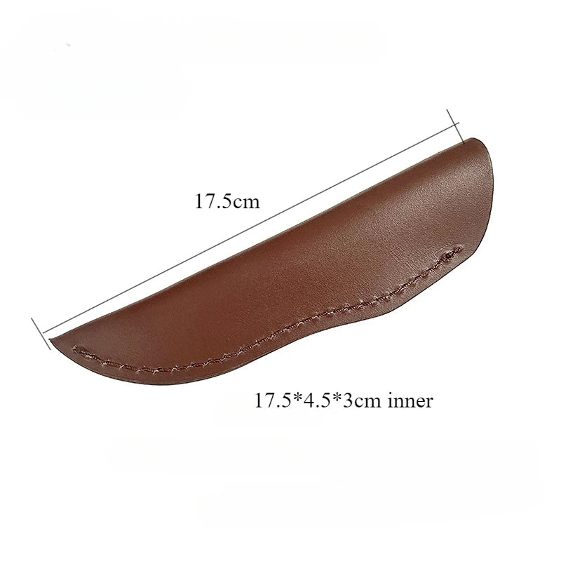 Handmade Cowhide Leather Knife Sheath – Fixed Blade Holster Leather Knife Sheath Qst 29