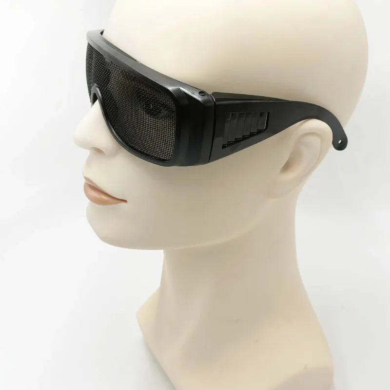 Steel Mesh Goggles – Anti-Impact Tactical Protective Eyewear Tactical Mesh Goggles Qme