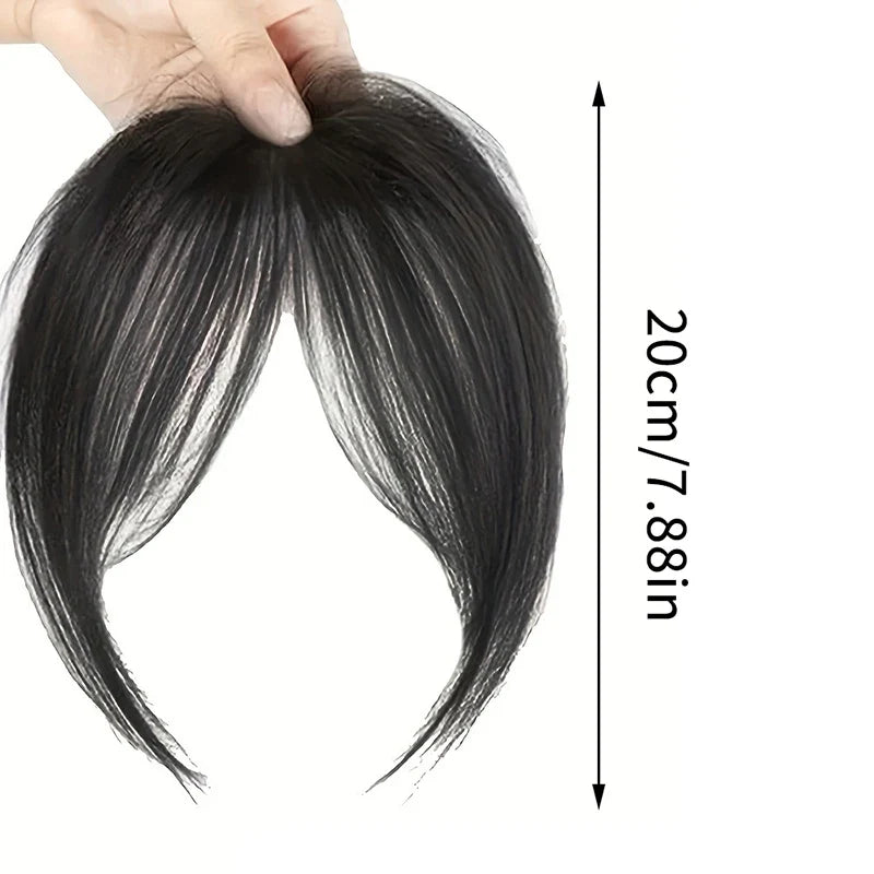 Clip-On Synthetic Fluffy Bang Hairpiece – 12 Colors Clip-On Bang Hairpiece Qme