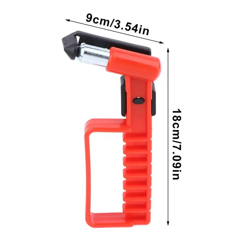 Emergency Escape Hammer – Window Breaker & Seatbelt Cutter Vehicle Safety Tool Qme 1pcs