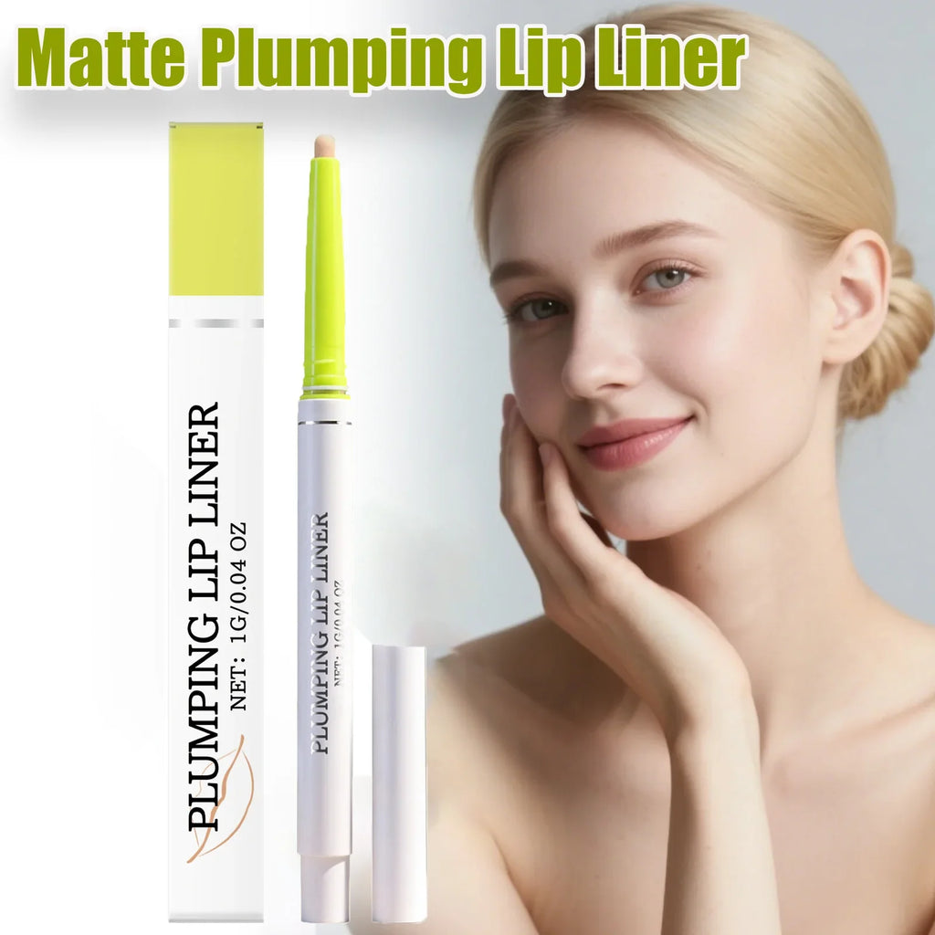 Waterproof Matte Lip Liner – Smudge-Proof, Long-Lasting Pencil Lip Liner Pencil Qme