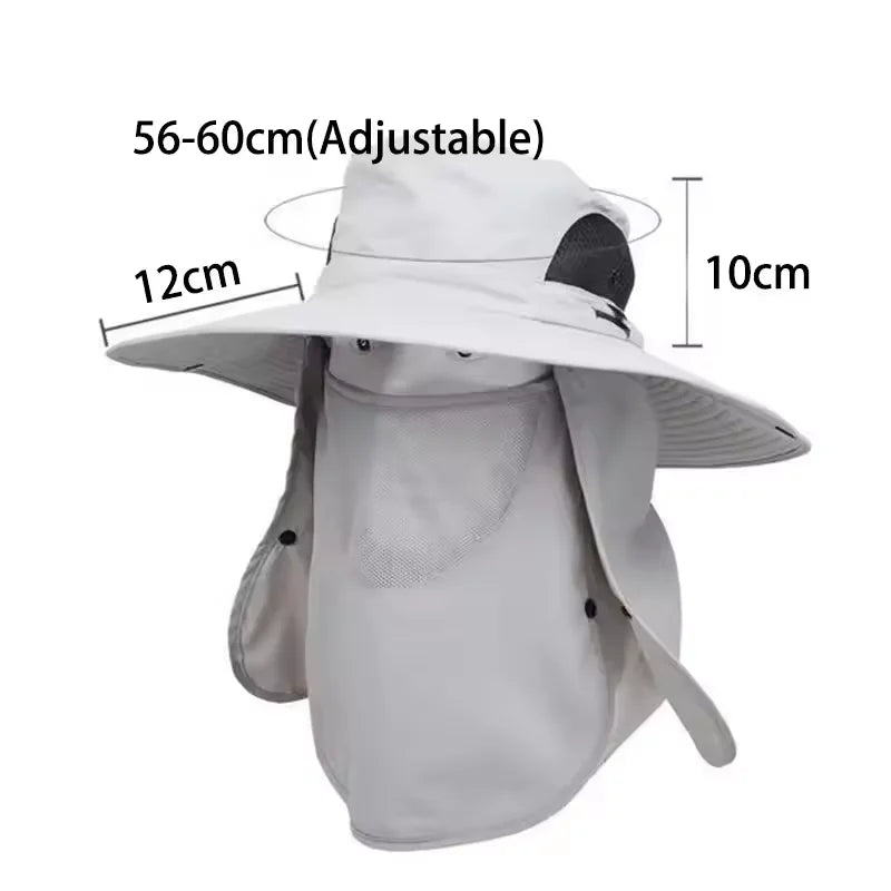 UV Protection Fisherman Bucket Hat – Unisex Breathable Sun Hat Bucket Sun Hat Qst