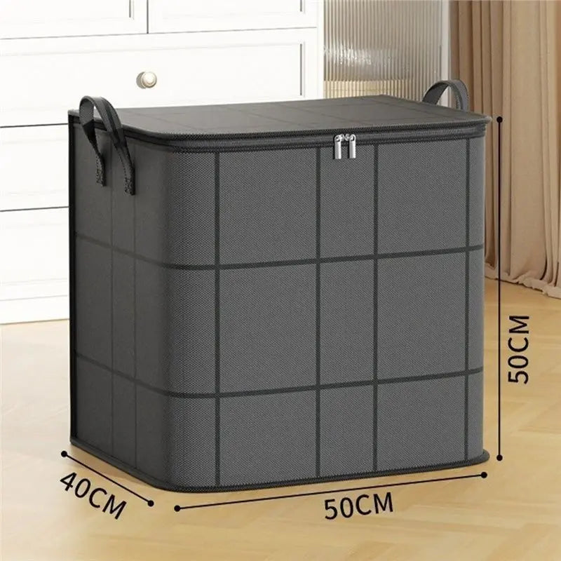 Large Foldable Non-Woven Dust-Proof Quilt Storage Bag Clothing Storage Bag Qme