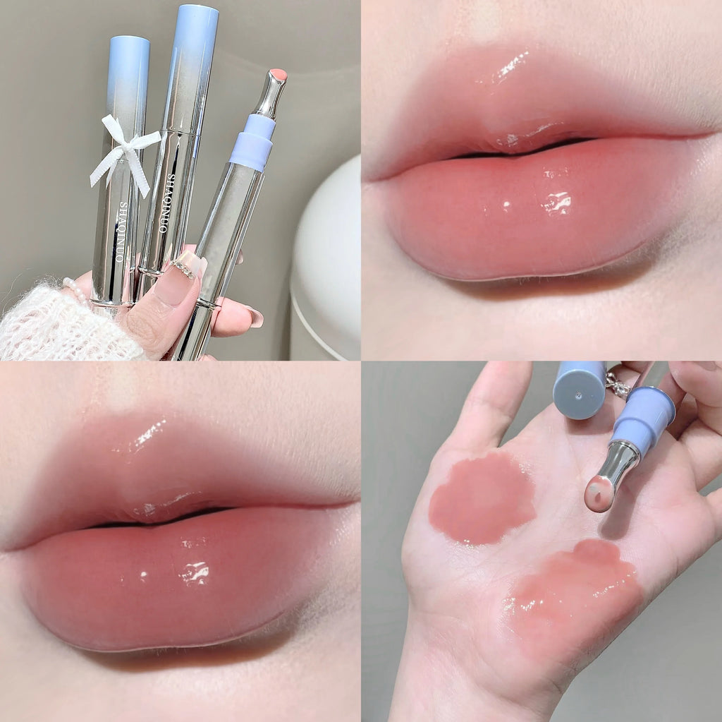 SHAQINUO Moisturizing Mirror Lip Gloss – Long-Lasting Lipstick Lip Gloss Lipstick Qme S9051-1