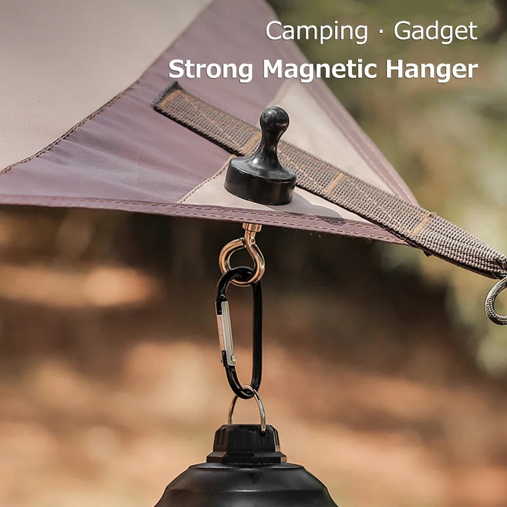 Heavy Duty Magnetic Carabiner Hooks – Strong Hanging Clips Magnetic Carabiner Hook Qme