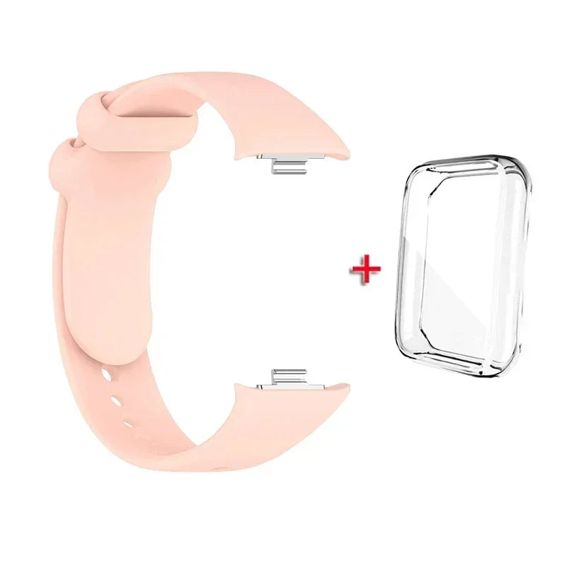 Xiaomi Mi Band 8 Silicone Strap & Protective Case – 31 Colors