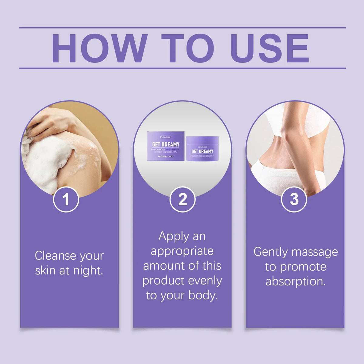 OceAura Body Firming Cream – Tightening & Smoothing 100g Body Firming Cream Qst