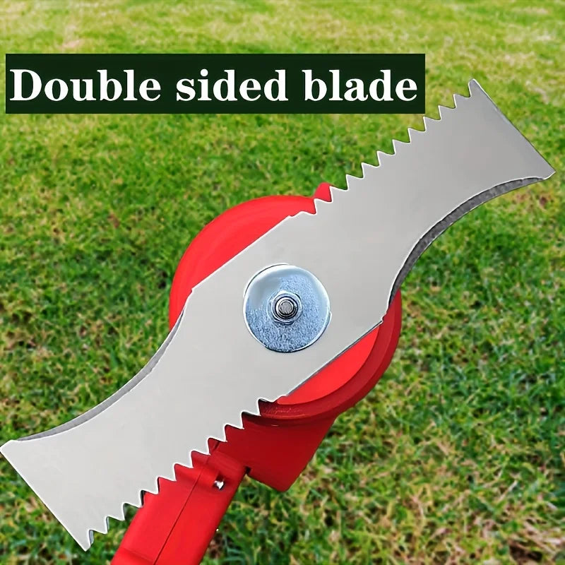 3-Pack Arc Toothed Blades for Lithium Battery Lawn Trimmers Lawn Trimmer Blades Qme
