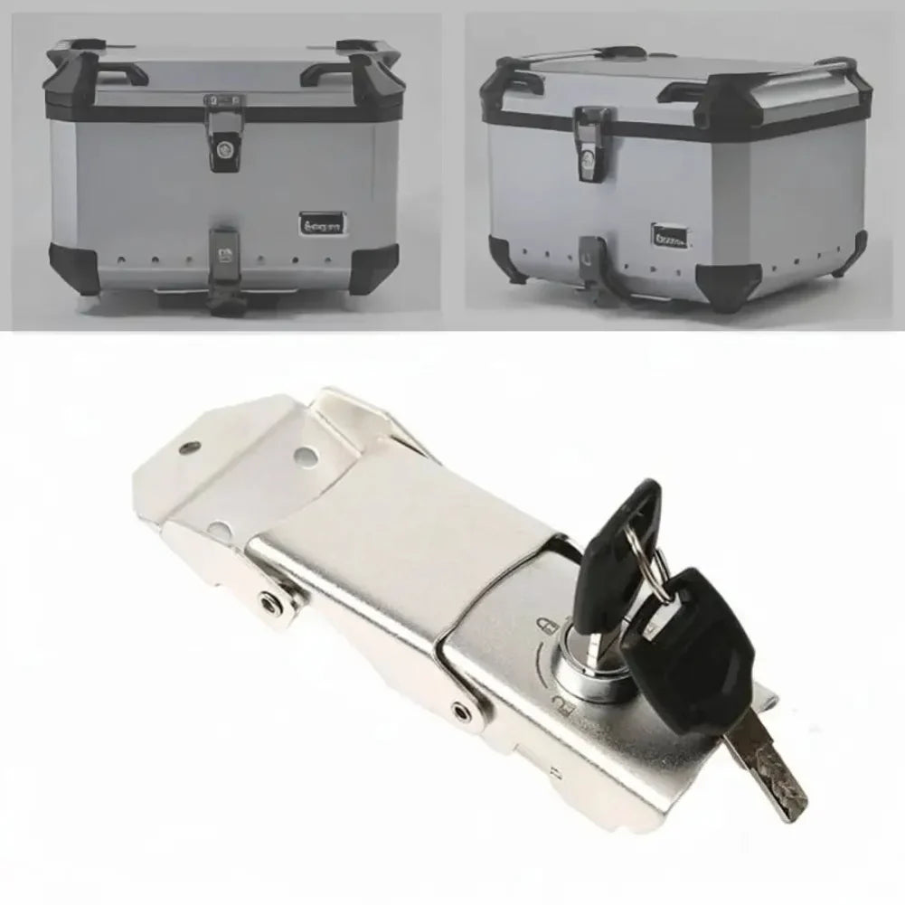 Stainless Steel Detachable Buckle Lock for Motorcycle Trunk Motorcycle Trunk Lock Qme