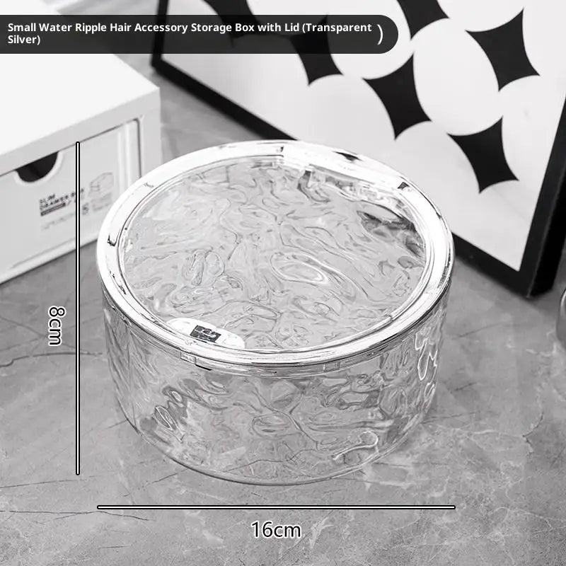 Clear Hair Accessories Organizer Box – Ties, Headbands & Bows Accessories Organizer Box Qme S Transparent