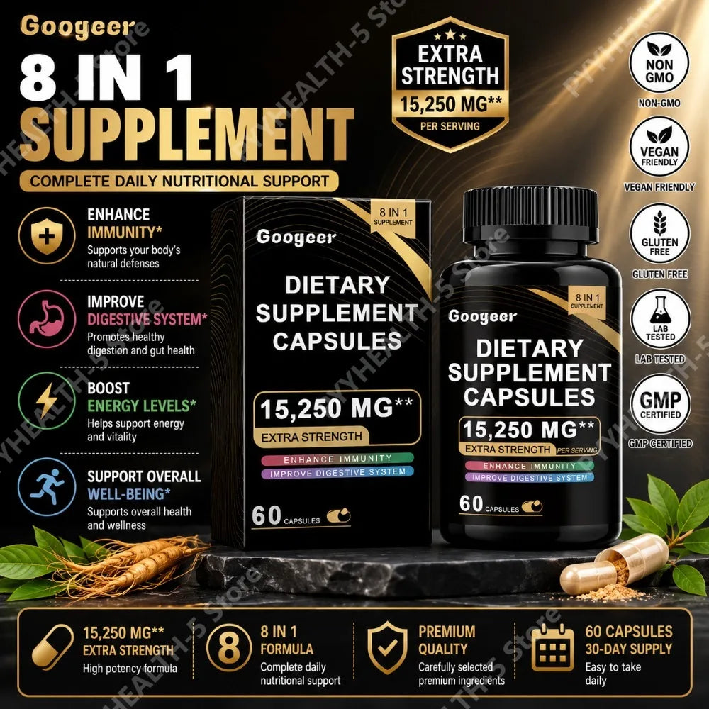 Vitamin C Capsules with Glycerin & Sodium 15,250mg – 60 CT Vitamin Supplement Qst