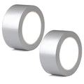 Heavy Duty Silver Duct Tape – Waterproof Cloth-Based Heavy Duty Duct Tape Qme Silver 2Pcs 15M 1mm|48mm