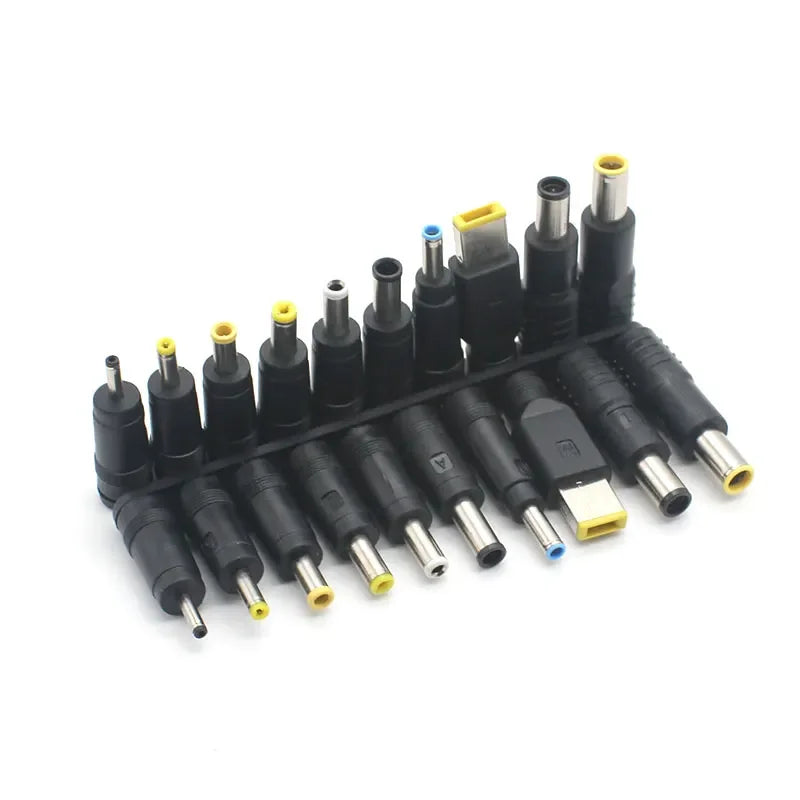 Universal Laptop DC Power Charger Adapter Tips Set – 10pcs Laptop Charger Adapter Qme