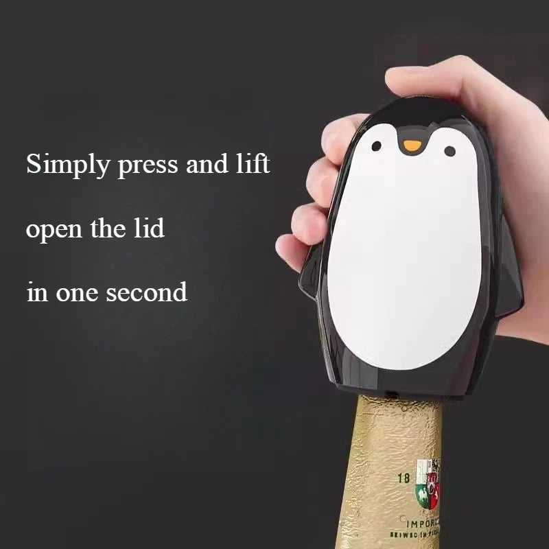 Penguin Cartoon Bottle Opener – Portable Beer & Can Opener Novelty Bottle Opener Qme