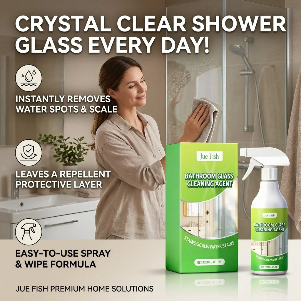 Bathroom Cleaning Spray – Hard Water & Soap Scum Remover | Qme Bathroom Cleaning Spray Qme