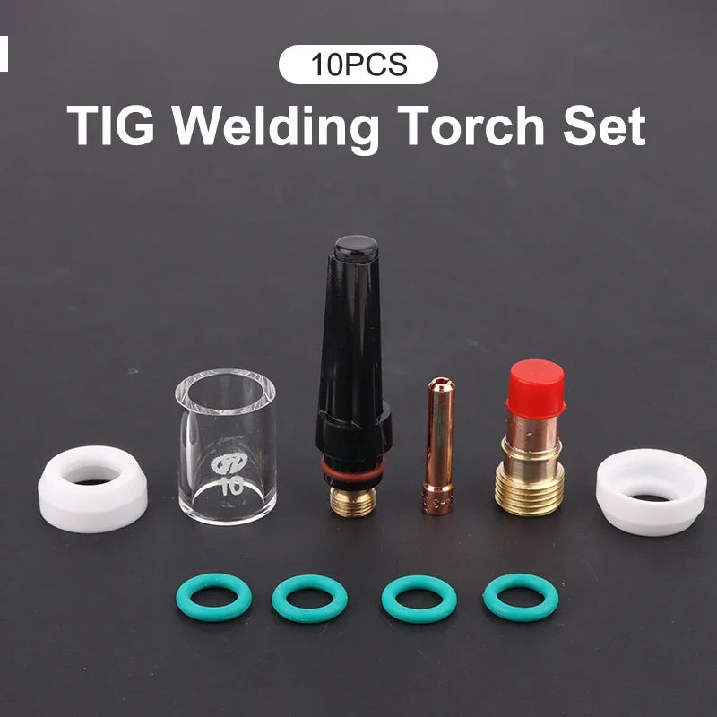 TIG Welding Glass Cup Nozzles for WP-17 WP-18 WP-26 Torches Welding Torch Nozzles Qme